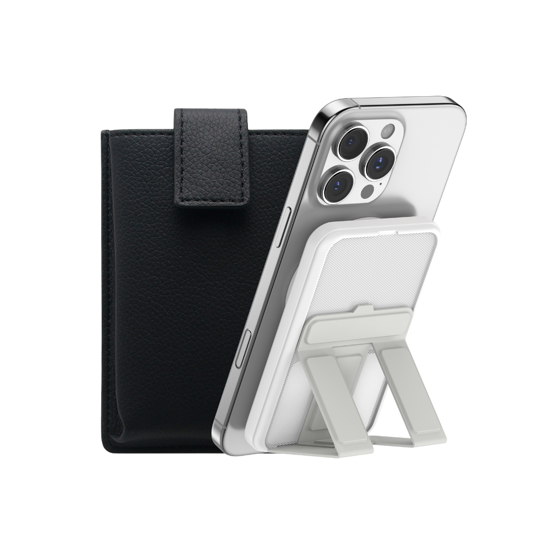 On The Go Pack, Zap Pad with the Midnight Black PU Leather Travel Case